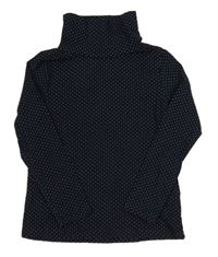 Tmavomodrý puntíkatý rolák H&M