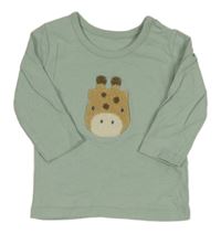 Světlezelené triko s žirafou George