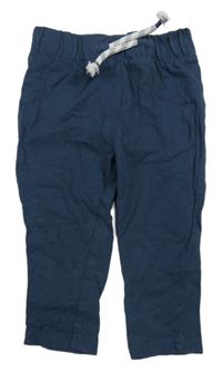 Tmavomodré ľahké tepláky C&A