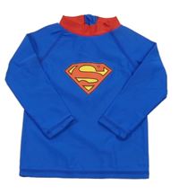 Safírové UV triko s logem Supermana C&A