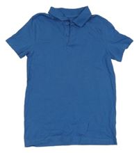 Modré polo tričko H&M