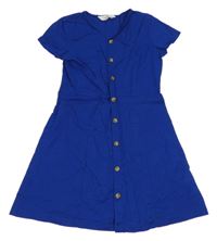 Zafírové prepínaci šaty H&M