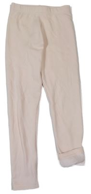 Světlerůžové zateplené legíny Primark
