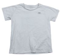 Biele športové funkčné tričko s logom Kalenji