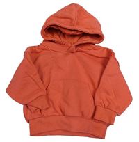 Tehlová oversize mikina s kapucňou zn. Primark