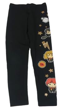 Černé legíny s obrázky - Harry Potter Primark