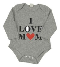 Sivé melírované body s nápisom a srdcem zn. SHEIN