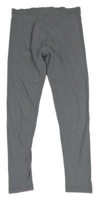 Sivé rebrované legíny Next