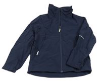 Tmavomodrá šušťáková jarná bunda reima