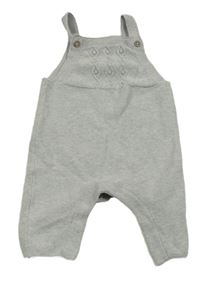 Sivé pletené na traké nohavice Tu