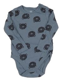 Modré body s medveďmi F&F