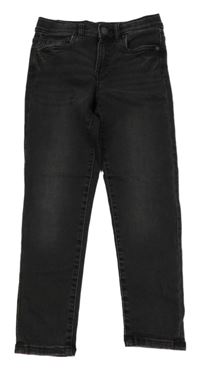 Tmavošedé skinny rifle ZARA
