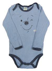 Svetlomodré body s Púem Disney