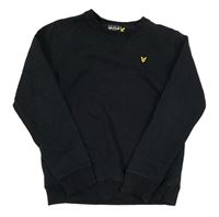 Čierna mikina s logom zn. Lyle&Scott