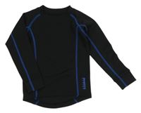 Černo-modré funkční triko 