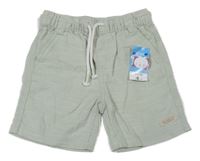 Nové- Světlezelené chino kraťasy Matalan