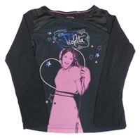 Černé triko - Violetta C&A