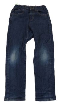 Tmavomodré baggy rifle Zara