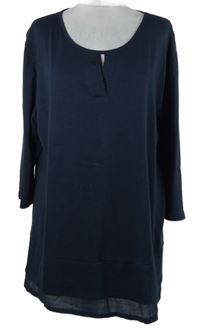 Dámska tmavomodrá tunika Laura