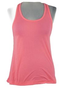 Dámský neonově růžový top s krajkovými zády Nath 