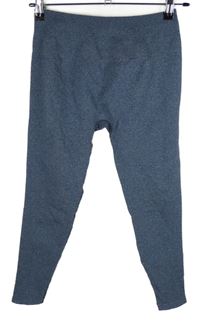 Dámské tmavomodré sportovní scrunch legíny 