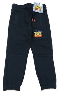 Nové - Tmavomodré tepláky s nápisem Primark