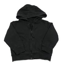 Čierna prepínaci mikina s kapucňou F&F