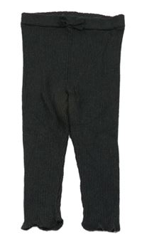 Tmavošedé kamaše s mašěličkou George