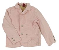 Svetloružové menšestrové podšité sako