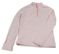 Světlerůžové thermo triko se stojáčkem Wed´ze