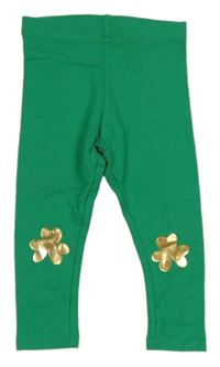 Zelené legíny s potlačou Primark