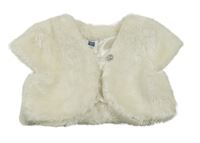 Smotanové kožušinové podšité bolerko M&Co.