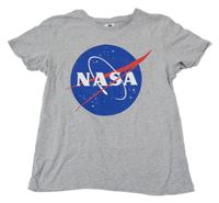 Šedé tričko - NASA