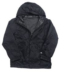 Čierna funkčná nepromokavá bunda s kapucňou Peter Storm