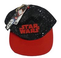 Černo-červená kšiltovka se Star Wars