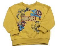 Písková mikina s hrdiny Marvel