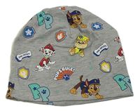 Sivá melírovaná čapica s PAW PATROL zn. H&M