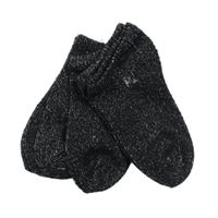 Nové - 3x Tmavošedé pletené nízké ponožky 24-26