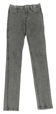 Šedé džegíny H&M