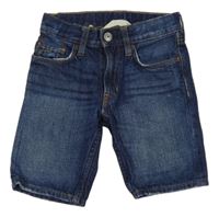 Tmavomodré riflové kraťasy H&M