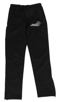 Čierne futbalové funkčné tepláky s nápisom Proact