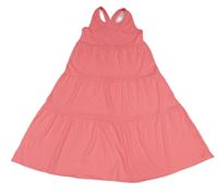 Neonově růžové šaty Nutmeg