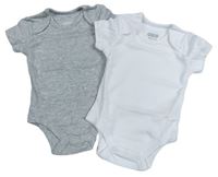 2x - Body - Šedé melírované, bílé mamas&papas