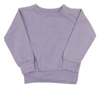 Svetlofialová mikina