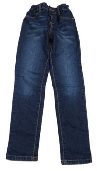 Tmavomodré skinny fit teplákové rifle LC WaIKIKI