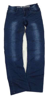 Tmavomodré jogger teplákové rifle Pepperts!