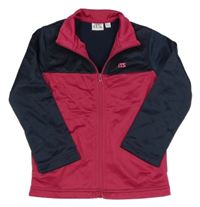 Tmavomodro/červená thermo prepínaci mikina ITS