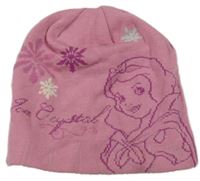 Růžová čepice se Sněhurkou Disney