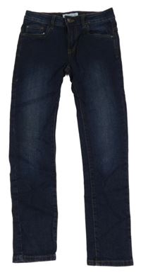 Tmavomodré skinny rifle C&A