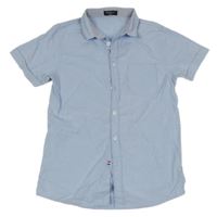 Svetlomodrá melírovaná košeľa BUDDY BOY